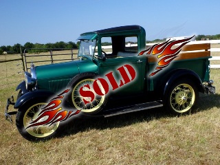 Left 1929 Ford Model A Pickup