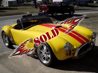 Right front 1965 Ford Shelby Cobra