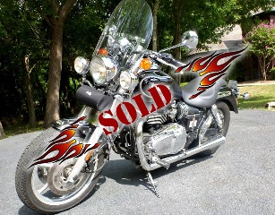 Left front 2004 Triumph Speedmaster