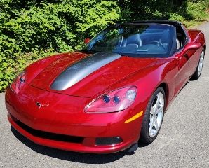 Left front 2009 Chevrolet Callaway Corvette