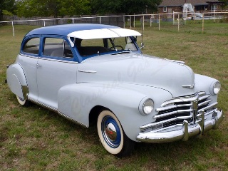 Right front 1948 Chevrolet Sylemaster