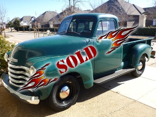 Left front 1953 Chevrolet 3100 Pickup